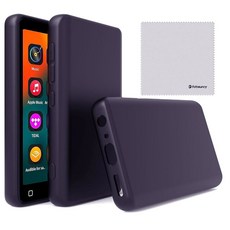 이노아시스용 Mp3 플레이어 케이스 G1 G3 4.0인치 포토선시 슬림 핏 소프트 TPU 매트 커버 클리닝 천 블랙