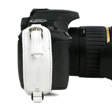 스타일플랩 가죽 핸드스트랩 만 카메라핸드스트랩 손목스트랩, 1개, 가죽 핸드스트랩 만-화이트