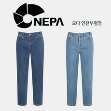 [국내매장판] 네파 남성 라이프스타일 데님 본딩팬츠_7I71641_BP 등산바지 편한바지