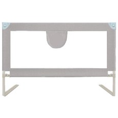 PETS WANT 垂直升降床邊護欄 70cm安全高度 適用於18個月以上 - 5歲兒童 灰色 1組, 灰色180CM