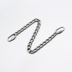 스텐 쇠사슬 304 체인 퀵링크 연결걸이 개목줄 주차장 체인줄, 스텐 체인 퀵링크, 1개
