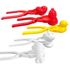 造型雪夾沙夾 親子互動戶外壓模工具 雪人模具 玩雪工具 打雪仗神器 戶外玩具 模型器具 (大款/小款), 1個, 小款,獨角馬