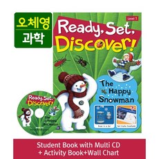 Ready Set Discover! 1 The Happy Snowman(SB+Multi CD+AB+Wall Chart )
