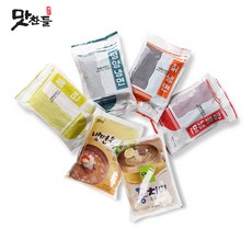 맛찬들백미식품 1인분 면/육수, 골드냉면육수340g 5개, 340g