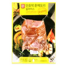 한성 단호박 훈제오리 슬라이스/냉장, 400g, 2개
