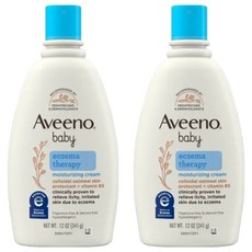 아비노 습진 테라피 보습 유아 크림, 341g, 2개