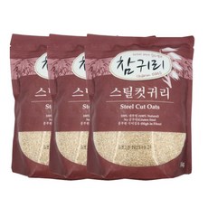 참귀리 스틸컷귀리, 1kg, 3개