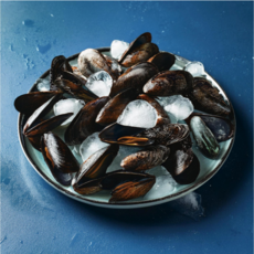 남해안 자숙 피홍합 1kg / 손질 홍합 급냉 국산 신선 해산물, 2개