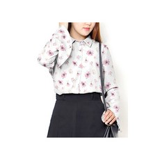 패션스타트 패턴인 P535 Blouse 여성 블라우스 셔츠 옷 패턴 도안 옷본 여성복, 1개, 혼합