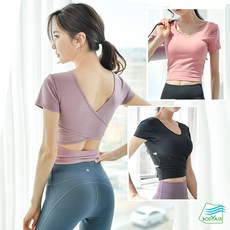 BODYAIR 交叉美背無鋼圈BRA短上衣 瑜珈 慢跑 運動 健身 透氣 舞蹈 運動服