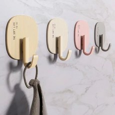 인터팝 플라스틱 벽후크, 블루, 2개