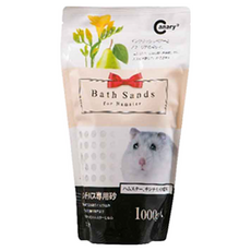 Canary 小動物浴砂 抗菌消臭 小蒼蘭英國梨香味 倉鼠兔子天竺鼠適用, 1kg, 1個