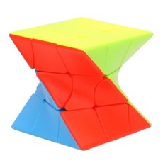 小小店舖 泛新 扭曲三階 魔方 扭曲斜轉 X魔方 造型三階 益智玩具 中心翻轉, 1