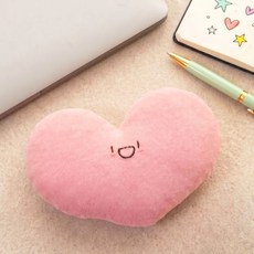 사랑해 손목쿠션 사무실 손목받침대 손목보호 푹신한 마우스패드 손목 쿠션 책상, 사랑해 손목쿠션 ( 연보라 )