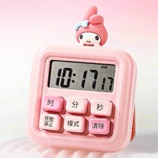 스톱워치 디지털 스톱워치 타이머 초시계 마이멜로디 담아보리 카운트다운 랩타임, 1개
