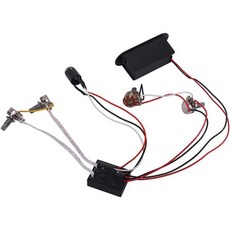 베이스 기타용 밴드 이퀄라이저 EQ 프리앰프 회로 기타 톤 컨트롤 배선 하네스 2329468