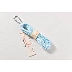 소분 3.0mm 5m 카라비너 파라코드 끈 아웃도어 로프 리드줄 팔찌 마스크스트랩, 21. Baby Blue