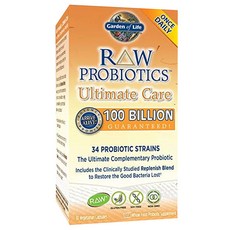 Garden of Life Raw Probiotics益生菌素食膠囊, 30顆, 1盒