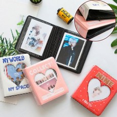 앨범 포토카드 바인더 수집 보관 정리 포카 앨범 인덱스, 1-콜렉트북1단-밀크