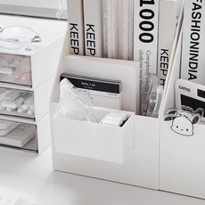 파일꽂이 서류 정리함 책꽂이 A4 잡지 꽂이 사무실 책상, 1개, 레이블링 미니홀더