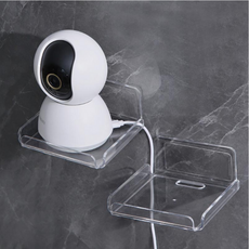 뚱보 부착형 홈캠 카메라 거치대 가정집 CCTV 벽선반, 1+1 홈캠거치대, 2개 홈캠거치대