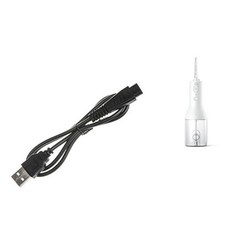 와이케이몰 필립스 구강세정기 3000 시리즈 하단 충전구 모델명 HX386W1 호환용 충전 케이블 USB 타입 충전기 5V 반드시 상세페이지 꼭 확인, 1개, 1개