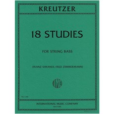 Kreutzer 18 Studies (弦貝斯) IMC1180, 1個