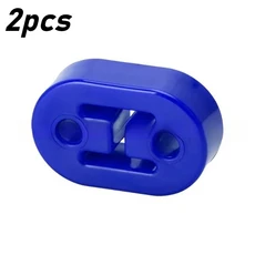 유니버설 자동차 폴리우레탄 배기 테일 파이프 마운트 브래킷 행거 인슐레이터 그로멧 부싱 로드 서포트 11, 01 blue-2pcs