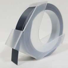 또각이 라벨 테이프 리필 블랙 엠보싱테이프 수동라벨기