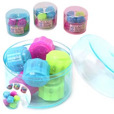 [엠유종합상사] 반짝이공기놀이 공기알 재밌는보드게임 공기놀이 랜덤1개