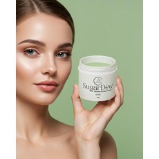 SugarDew 프리미엄 DIY 설탕 왁스 키트 알로에 포함 | 다리 팔 얼굴 및 바디용 제모 한국산 299.9g(10.5온스) 올인원 세트, 300g