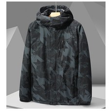 加絨加厚超防風防水外套 加大尺寸 L-7XL 多功能衝鋒衣 抗寒衝鋒衣 防污防潑水 可拆帽連帽外套 機能外套 登山外套男