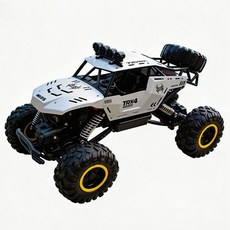 Starwayer RC카 4WD 1:12 몬스터 트럭 2.4G 원격 제어 자동차 오프로드 제어 트럭 선물, 은색