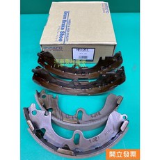豐田 COROLLA 1.6 1.8 鼓式後輪 煞車來令片, 1個