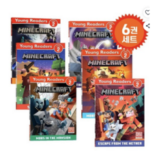 [영스텝북] 국내 마인크래프트 6권 세트 Minecraft Young Readers Level 2 영어원서, p