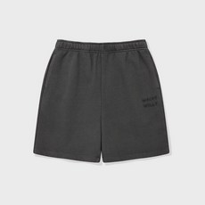 와키윌리 우먼스 피그먼트 워싱 스웻 숏팬츠 그레이 236116