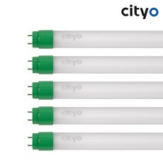 씨티오 LED 컨버터 외장형 직관램프 23W - 램프 5개입, 주광색, 1개