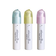 Shimitori 日本製迷你隨身去汙筆, 1個, 柚香(黃)三入, 3ml