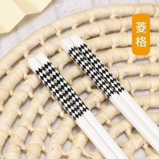 陶瓷筷子 赫本風, 1個, 赫本-棱形,5雙