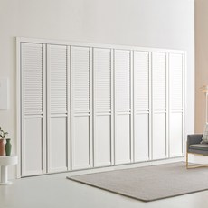 보루네오 갤러리 모던 여닫이 붙박이장 30cm