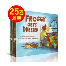 [다정책방] 국내 Froggy 프로기 25권 세트 영어원서 정식음원제공