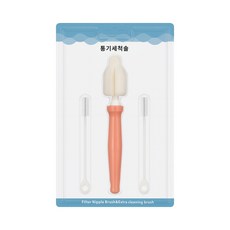 닥터브라운 전용 통기시스템 젖꼭지 세척솔, free, 1개