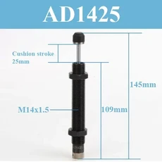 조절식 완충기 유압 오일 압력 버퍼 AD1410 AD2016 AD2020 AD, 10 AD1425, 1개