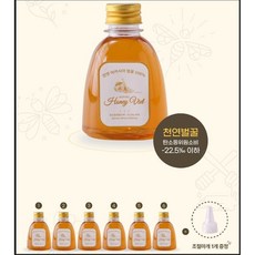 [허니벳]자연산 천연 아카시아 벌꿀100% [6병+마개증정]