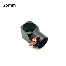 快拆腳架三通25mm碳管配件, 1個, 25MM, 25MM