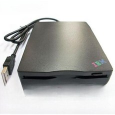 데스크탑 모바일 플로피 USB2.0 범용 노트북 FDD 외부 드라이브 외장 디스크, 1개