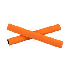 미끄럼 방지 네오프렌 패들 그립 커버 편안한 인체공학적 패들 핸들 커버 네오프렌 텍스처로 안전한 카약 카누 타기, Orange