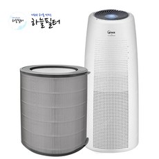 국내산 위닉스 ATQE430-JWK 공기청정기 호환 하늘 필터 /타워Q/QS, 1개, 선택1_헤파형