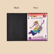 포커 카드 프로텍터 트럼프 홀덤 동전 프로텍트 50개 매트 울티메이트 아우터 컬러풀 스탠다드 사이즈 슬리브 트레이딩 보호 쉴드 매지컬 커버 PKM 66x91MM, 10)Black  50pcs