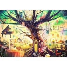 1000피스 원목소재 나무재 직소 마음의 내추럴목재 조각퍼즐 집 81781ea 1(EA), 1개